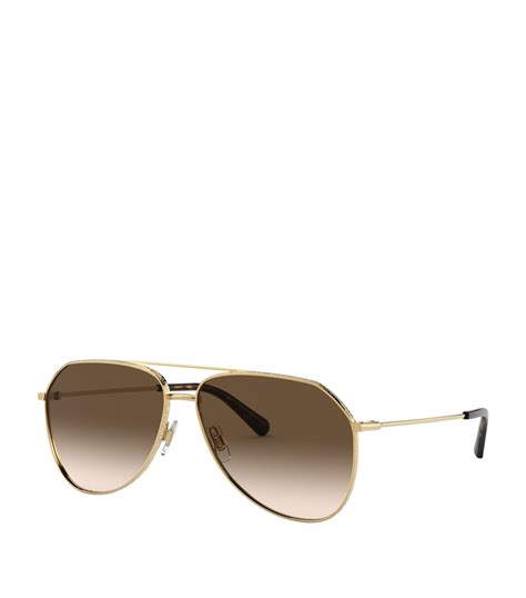 dolce gabbana aviator gold|dolce and gabbana sunglasses prices.